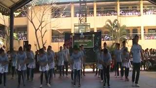 cheerdance BHNHS 4th yr. sy. 2011-2012