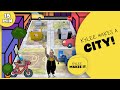 Kylee Makes a City | DIY Sidewalk Chalk, Sidewalk Paint, &amp; Cardboard City! | Summer Kids Art Video