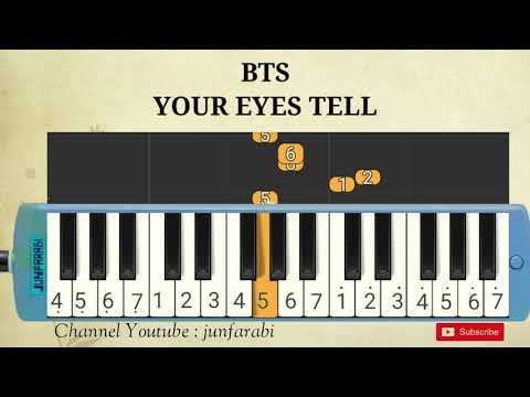 instrumental BTS - YOUR EYES TELL - pianika