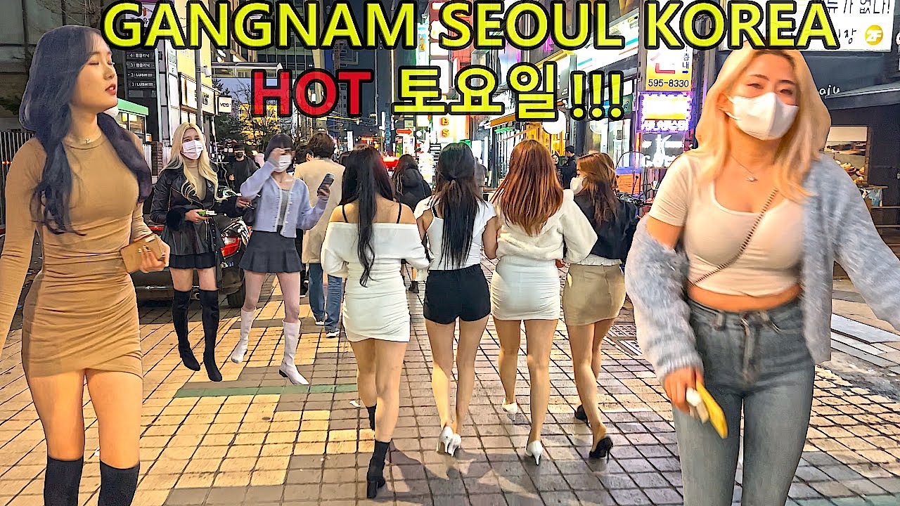 [4K-토요일 늦은밤 강남은 HOT하네요 🔥🔥🔥]- 늦은 시간에 강남역은 헌팅천국이네요 😎😎😎그런데 요즘도 헌팅이란 단어를 쓰나요???😁😁😁즐겁게 보시고 구독해주세요 👍👍👍제~발요