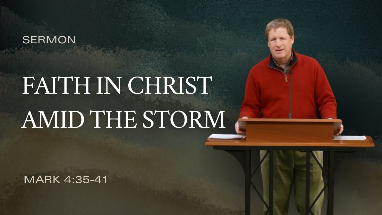 Вера во Христа посреди бури (Марк 
