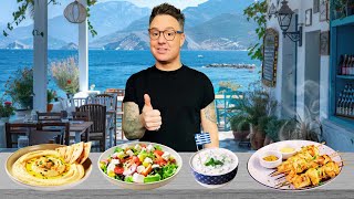 Greek Takeout on a budget 4 Dishes - 4 People Only 40