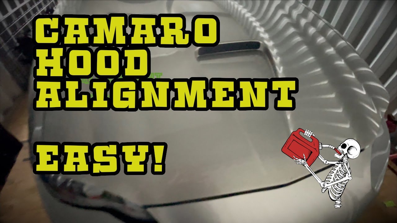 1993–2002 Camaro/Firebird Hood Alignment Tutorial | Quick DIY Fix ...
