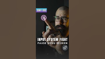 Why is the Unity Pause Menu So Hard? (Input System Struggle)