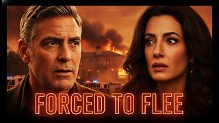 George And Amal Clooney Forced To Flee As Wildfires Threaten Their Home