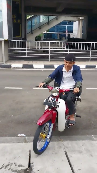 Honda c70 basic grand , modif semi thailook