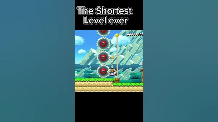 The Shortest Level in Super Mario Maker 2 #shorts #smm2