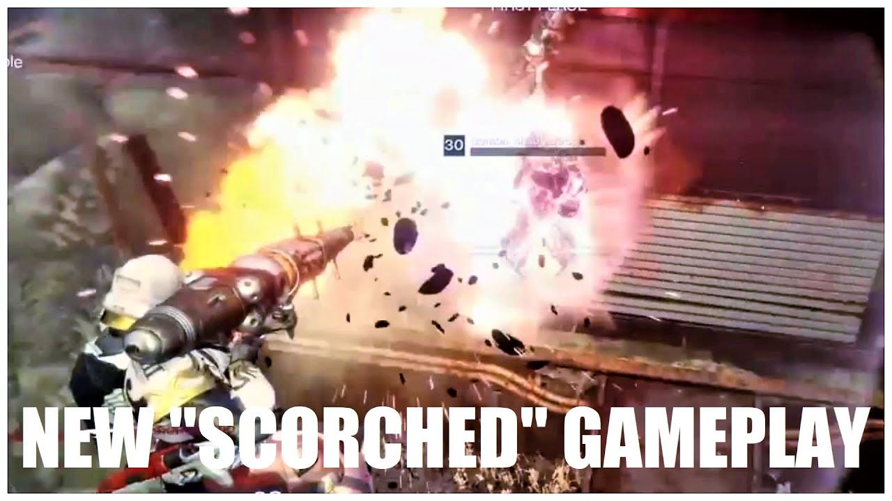 Destiny 2 - New PvP Game Mode "Scorched" Gameplay (Scorch Cannon Rampage!)
