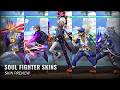 Soul Fighter Skins: Viego, Ambessa, Senna, Viktor &amp; Varus || League of Legends: Wild Rift