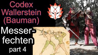 Messerfechten from the Codex Wallerstein, part 4: Inferring additional disarms using martial science