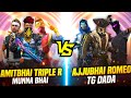 Team AmitBhai VS Team Ajjubhai 3v3 Clash Squad  Ft MrTripleR Romeogamer001 Munnabhaigaming
