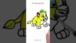 The Lion King Simba Coloring 💛 Art for kids