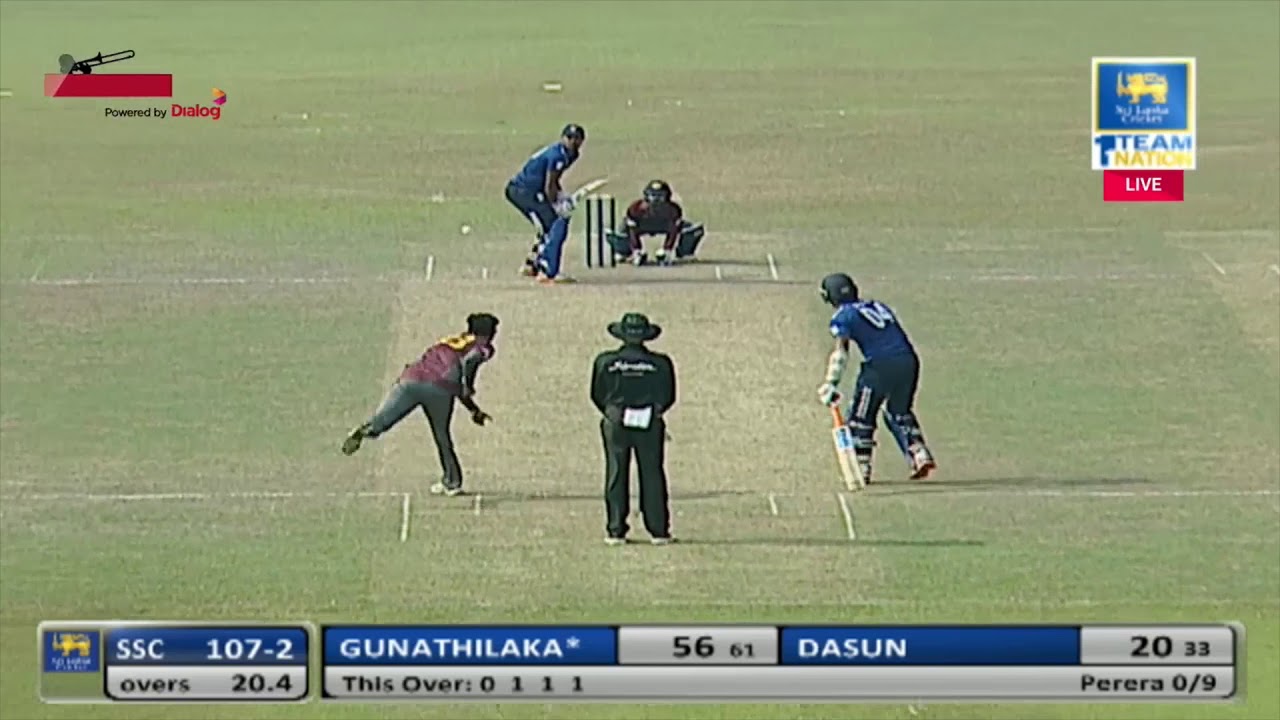 Danushka Gunathilaka's match-winning 119 for SSC