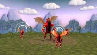 Evil Demon Spore creature