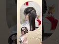 Whose baby s hair is tied up so beautifully Come and have a look quickly.#Children s