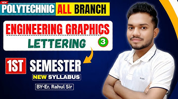 1st Semester || Engineering Graphics || Unit-1st || Lec-3 || By-Rahul Sir