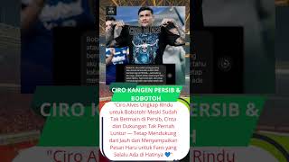 Download Lagu CIRO Kangen PERSIB DAN BOBOTOH❤️ #persib #bobotoh #ciroalvespersib #football MP3