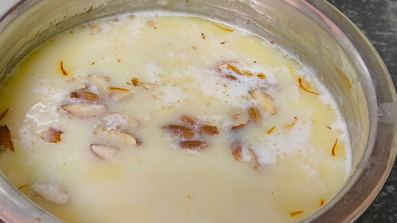 பாசுமதி அரிசி பாயாசம் ( Basmati rice kheer) # healthy kheer
