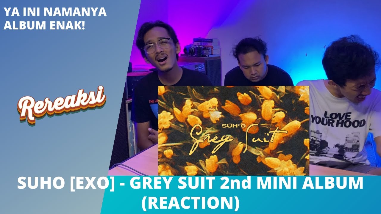 SUHO [EXO] GREY SUIT 2nd MINI ALBUM (REACTION) MORNING STAR