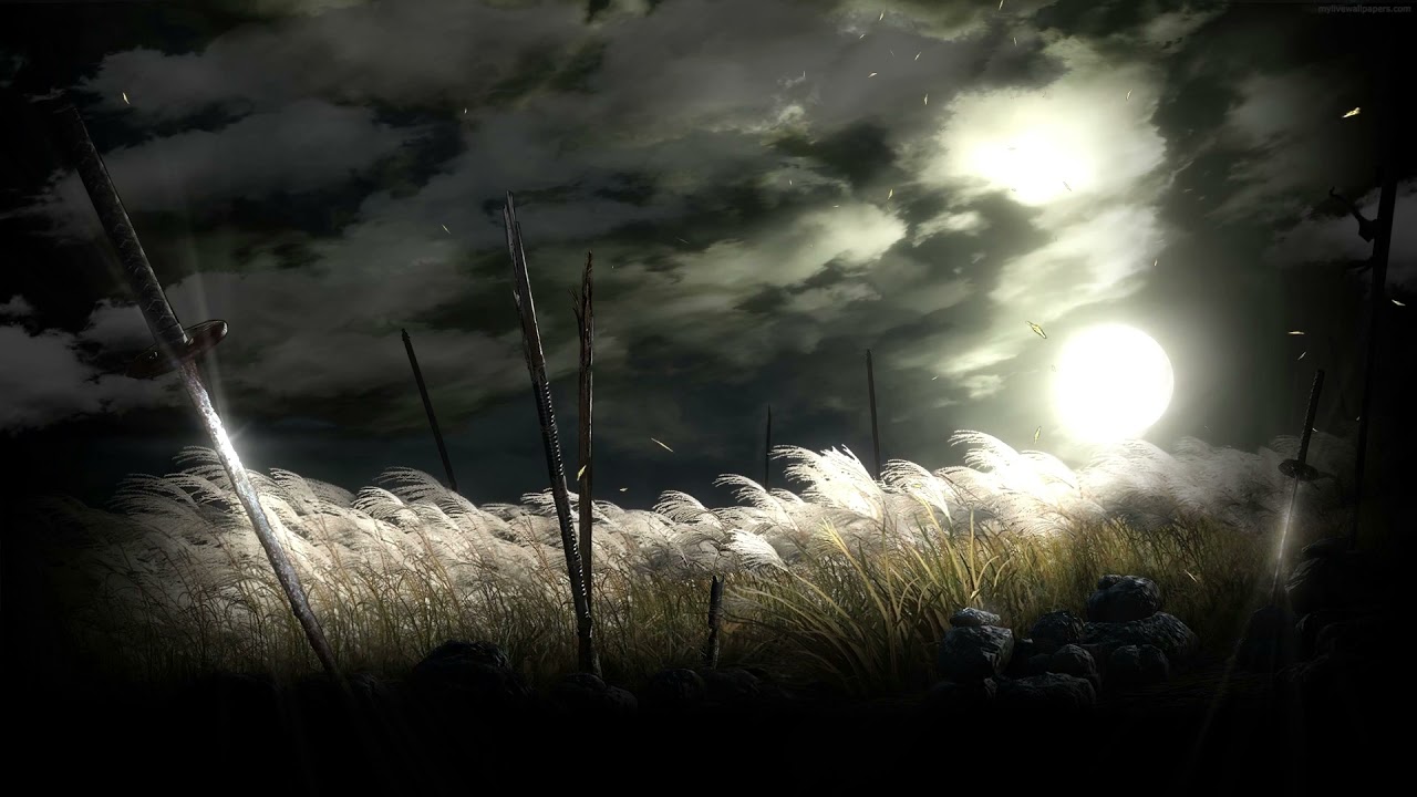 SAMURAI SWORD BATTLEFIELD LIVE WALLPAPER 4K