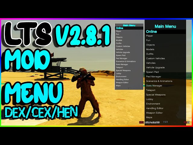 GTA 5/PS3] *NEW* VENTIX SPRX MOD MENU (DEX/CEX/HEN/NPUB/NPEB) +