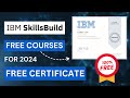 Online IT & Tech Courses with FREE Certificates | IBM Skillsbuild