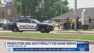 Prosecutors seek death penalty for man charged with killing Terre Haute police officer