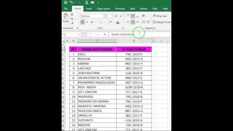 Trik Memunculkan dan Menyembunyikan Formula Bar #shorts #exceltutorial #exceltips