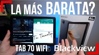 Mejor Tablet Barata Calidad-Precio? TAB 70 WIFI de Blackview!!!