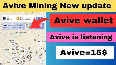 Avive Mining App New update | Avive wallet | Avive Listing | Avive price=?