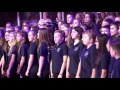 Severance Middle School sings the Star Spangled Banner