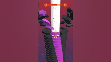 Stack Ball Level 202-203🔥 #stackball #games #shortsfeed #viral #shorts