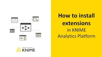 How To Install Extensions in KNIME Analytics Platform