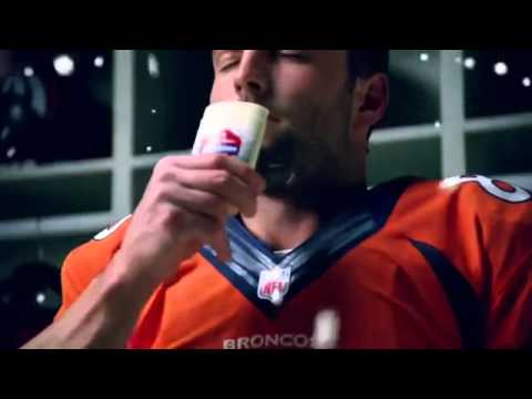 Funny OLD SPICE Snow Globe Wes Welker Commercial