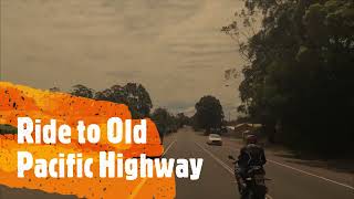 MOTORCYCLE RIDE TO OLD PAC | MOTORIDE OLD PACIFIC HIGHWAY | RIDE TO OLD ROAD CAFE | SYDNEY MOTORIDE