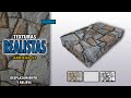 TEXTURAS REALISTAS CON DESPLAZAMIENTO Y RELIEVE | ARCHICAD 23 + PHOTOSHOP (Textura de piedra)