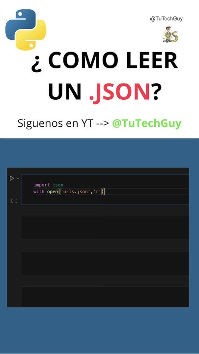 LEER un .JSON CON PYTHON!! #followme #python #json - YouTube