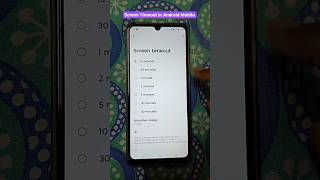 Display Quickly Turn Off? Change Screen Timeout Settings in Moto G06 Power #screentimeout