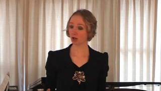 Snake By Jake Heggie Sung By Barbara Paterson