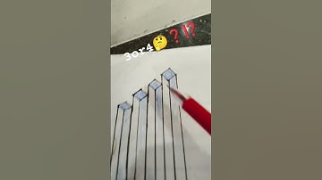 how is it possible🤔3or4❓⁉️#shorts#illusion#illusionart#mindgames#braingames#challenge#solve#puzzle