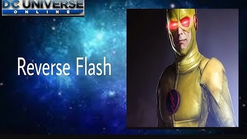 DCUO: CW Reverse Flash Style