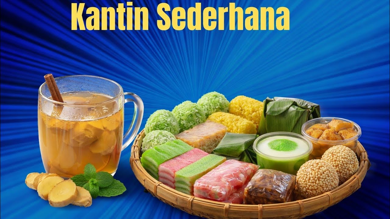 Setiap Sore Suasana kantin Ini Selalu Ramai  Antrean Pembeli