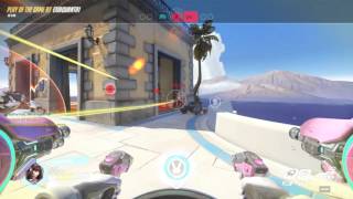Overwatch Beta D.Va Explosion