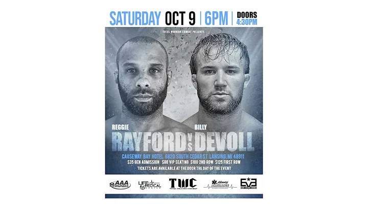 TWC Oct 9 21 BILLY DEVOLL VS REGGIE RAYFORD Fight 7