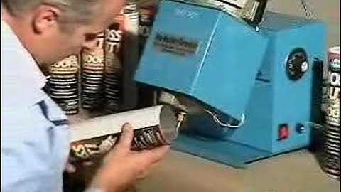 Glue Machine - Composite Can Cap Gluing