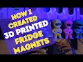 How To Put Magnets Inside Your 3D Prints - Create your own 3D printed fridge magnet