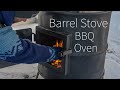 Barrel Stove, Secret BBQ Hatch | Handmade and Unique