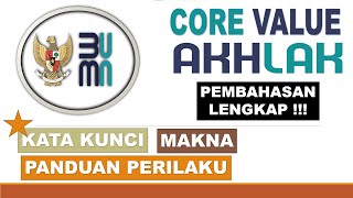 KUPAS TUNTAS CORE VALUE AKHLAK | SELEKSI BUMN 2022