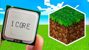 Minecraft versus 19 jaar oude CPU