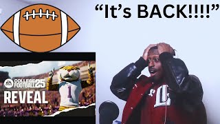 College Football 25 | Official Reveal Trailer REACTION